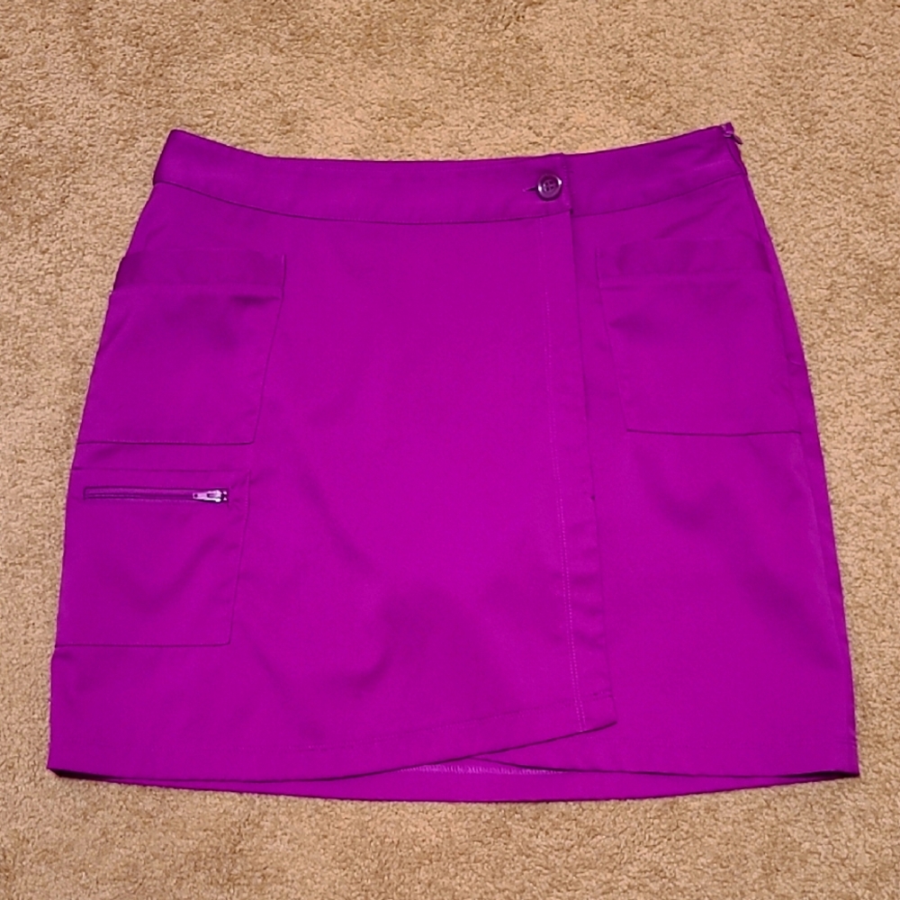 Vibrant Purple Women's Golf Skirt, Size 8